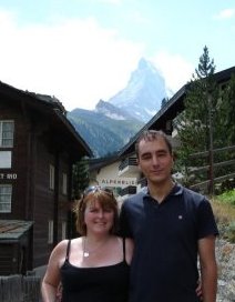 The Matternhorn, by Zermatt - as on Toberone chocolates.