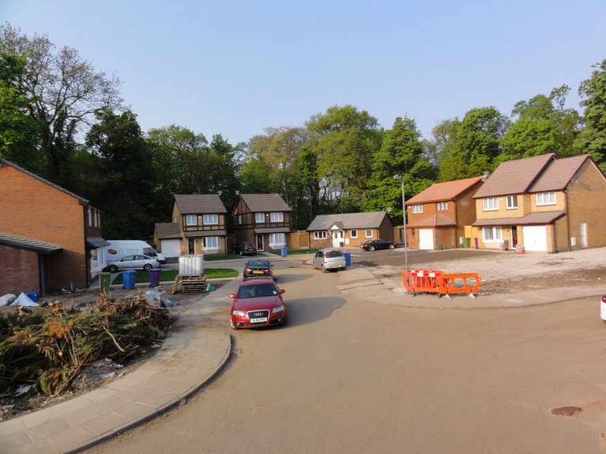 The iconic street within which Brookside was filmed in the 1980s and 90s.