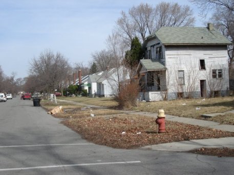 Abandoned homes and urban decay