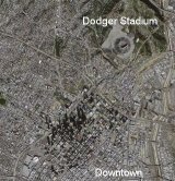 Wide area LA photographed from Gem Inc satellites