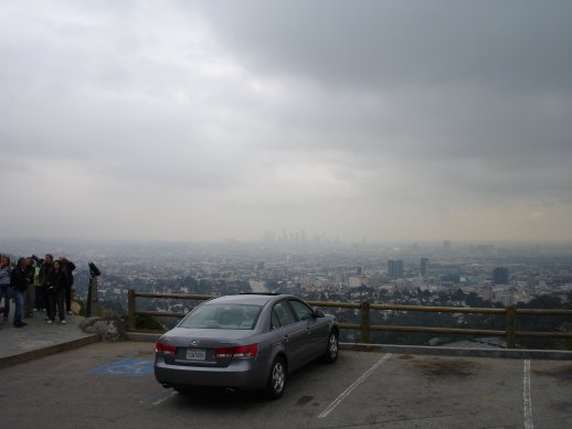 Los Angeles - to the Brits it's one large city, to LAers it's a mish mash of many cities.  This is a view from Griffith Park